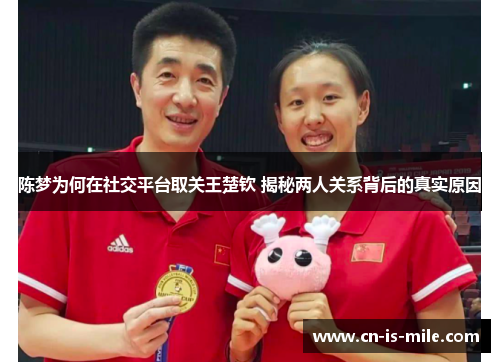 陈梦为何在社交平台取关王楚钦 揭秘两人关系背后的真实原因