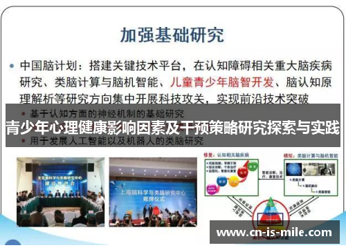 青少年心理健康影响因素及干预策略研究探索与实践
